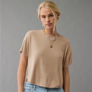 NWT Aerie Boxy Soft and Sexy Tee